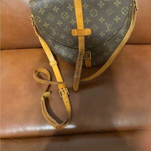Louis Vuitton Dark Brown Monogram Crossbody Bag